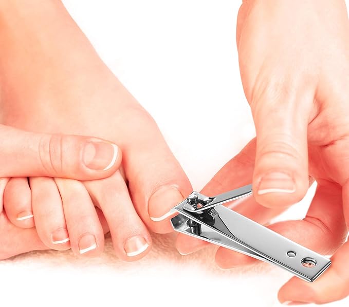 12 Pieces Nail Clipper Set Stainless Steel Nail Cutter Fingernails and Toenail Clipper Cutter for Women Men (Silver)
